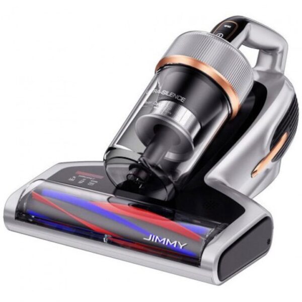 Прахосмукачка против акари JIMMY BX7 Pro, Мощност 700W, Нагряване 60°+ UV+Ultrasonic, Интелигентна технология за откриване на прах и акари, UV и ултразвукова стерилизация, Бързо нагряване само за 5s, Сива